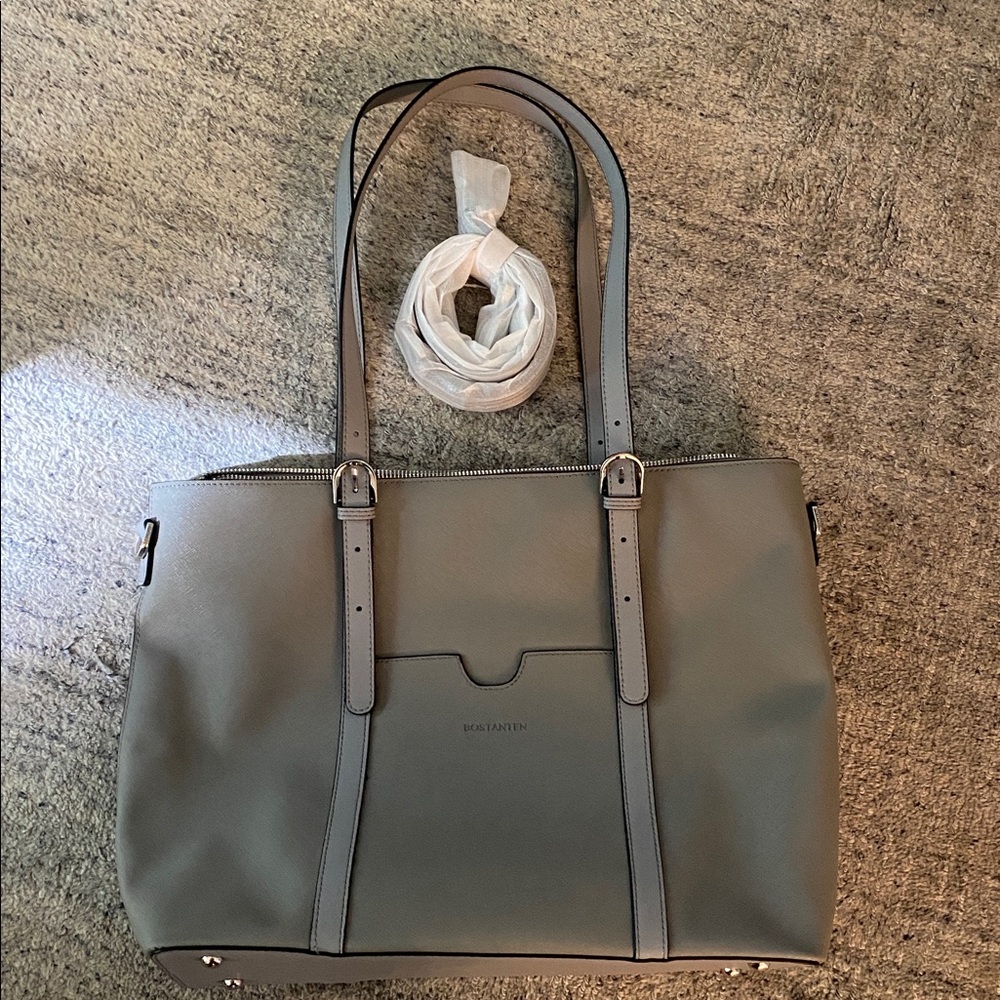 Chic Bostanten Office Tote with Strap